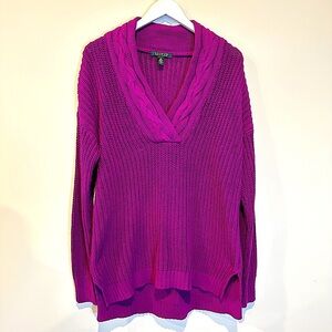 Ralph Lauren Purple Sweater